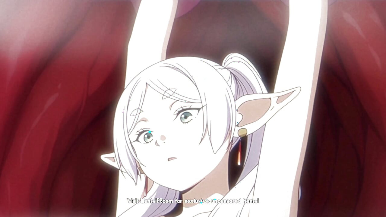 Mage Frieren เอลฟ์โบราณและเฟิร์นฝึกหัดของเธอโดนควยปีศาจยักษ์เย็ดในป่ามืด