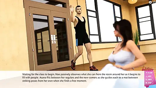 Noemi's Toscana rebirth: gadis seksi melakukan yoga ep 14