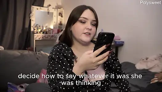 Порно истории - трах страпоном с соседкой, глотающей сперму