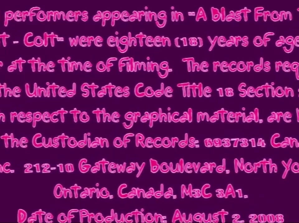 A blast from the past - Colt