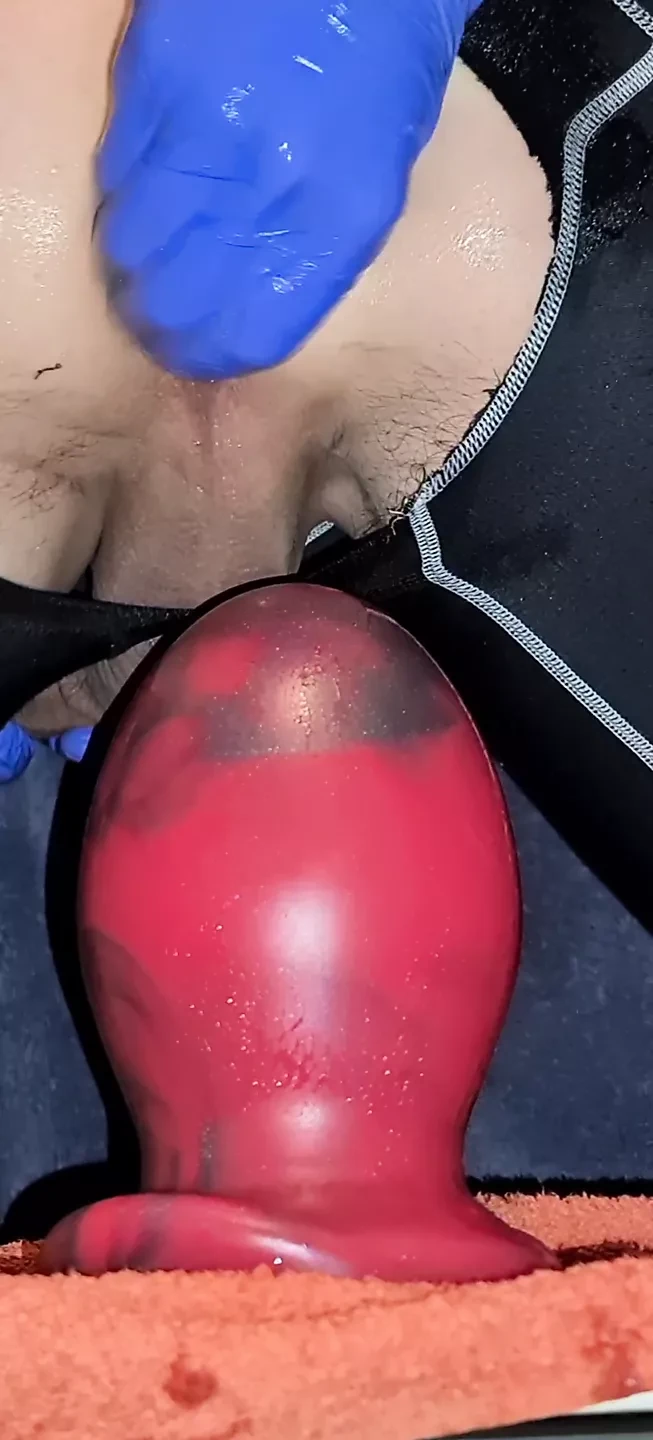 Anal fun with my topped toys collection than anal fisting