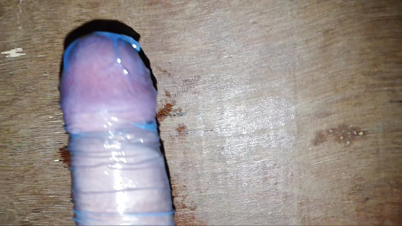 Horny Indian boy's wild masturbate session with thick cock & loud sighs