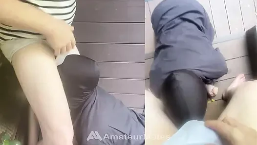Üvey oğlumu cezalandırdım ve ağzına boşalana kadar emdirdim