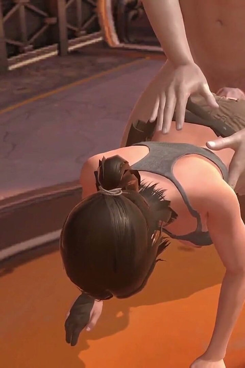 엉덩이에 거대한 자지를 따먹는 Lara Croft: 툼 레이더 패러디