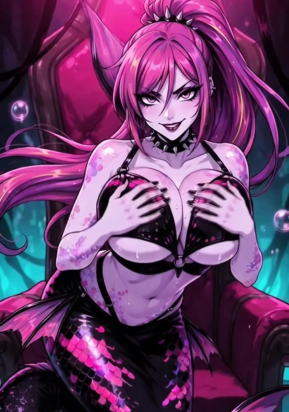 Animated Dominatrix Mermaid Big Tits Smoking Instructions