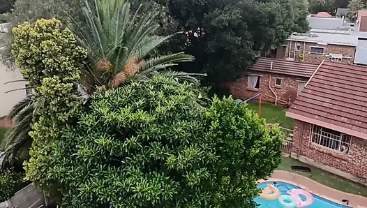 Drone'mla uçarken komşularımı sikişirken yakaladım