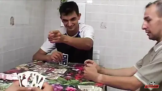 Оргия с двумя дамами-брюнетками