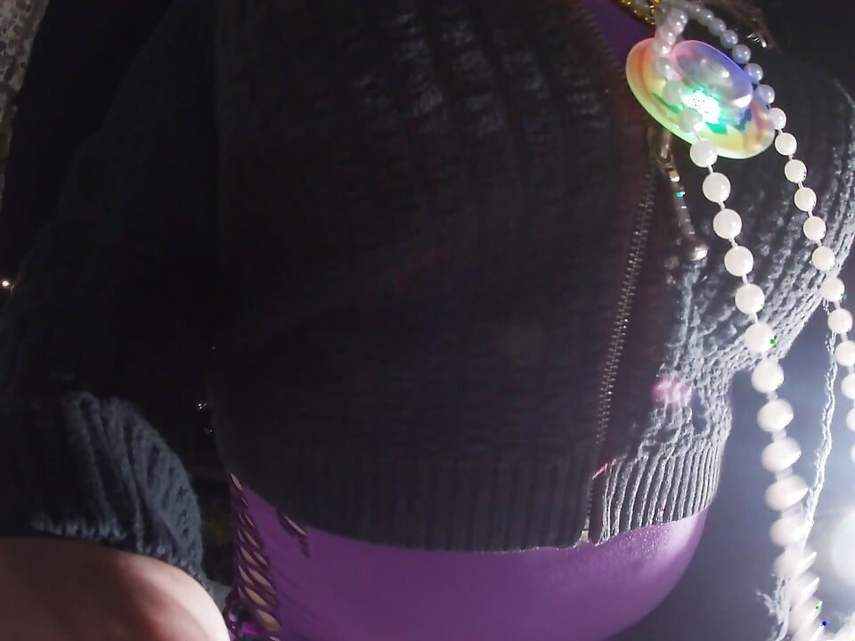 Mature Dirty Sissy CD went outdoors at night for a great public orgasm.