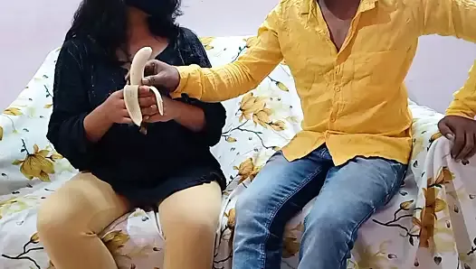 Дези Jija Sali, специальный банановый секс в индийском XXX порно с чистым хинди аудио