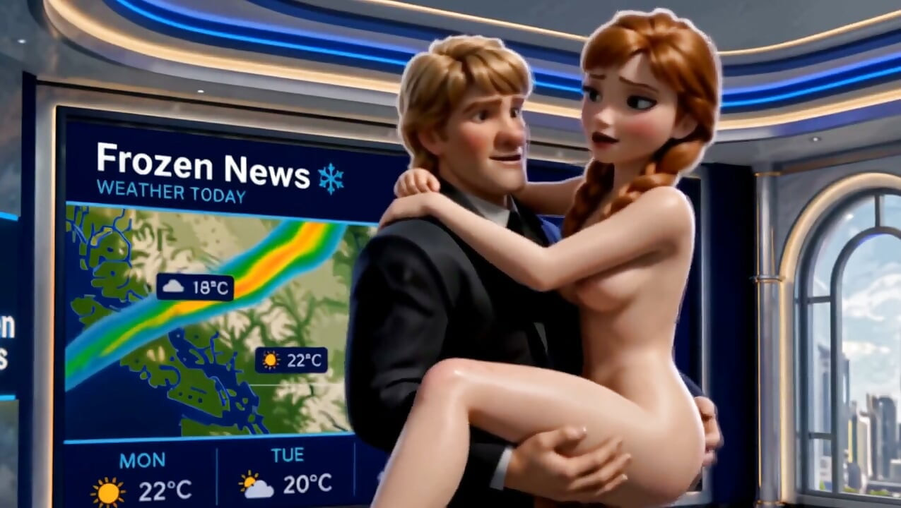 Pronóstico de Anna en Frozen News - Se la cogen en vivo