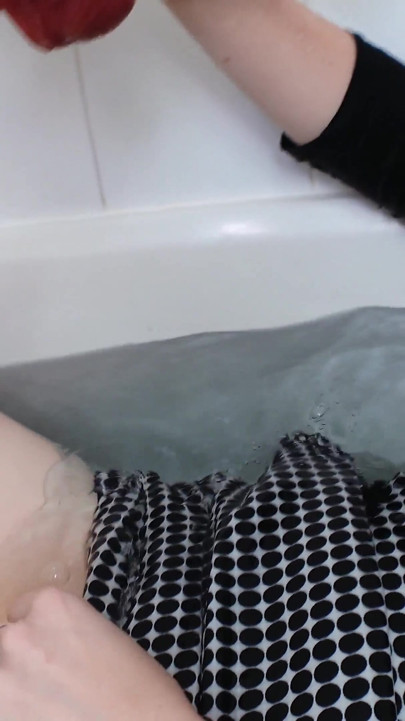 Nahka Saappaat Fetissi Märkä Kylpy Dildo Masturbaatio 4K