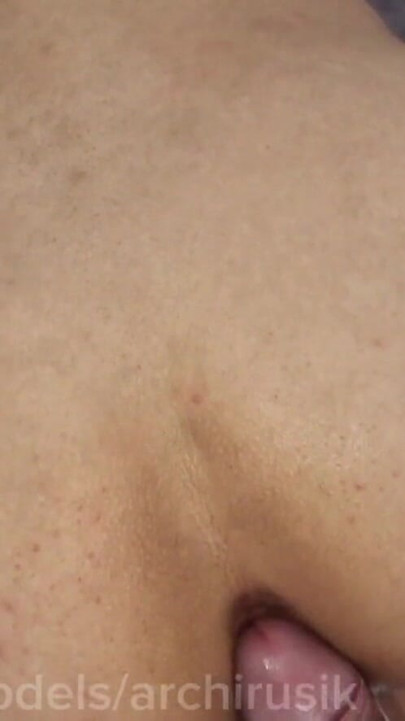 Destruyendo el culo apretado del trance con mi polla gruesa y mi semen caliente | Clip 1