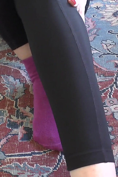 First, the Socks Are Vacuumed, Then Scrubbed, and Then Covered in Cum, POV, JOI, Lady Victoria Valente