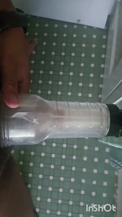 Edging and Deep Dicking a Clear Fleshlight