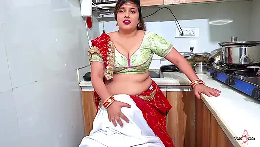 Мой молочник попросить оплату счета, индийская деревня бхабхи оплаты молока счет за жесткий трах на кухне с Хинди АУДИО.