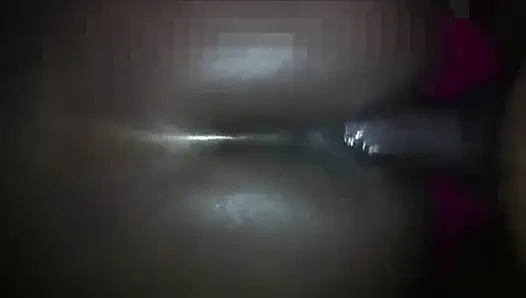 Merciless thrusts against her ass