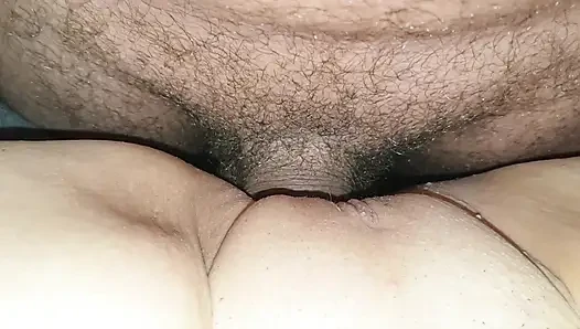 My friend's horny cock goes all the way in my cunt. He can fuck so well. 3 of 3