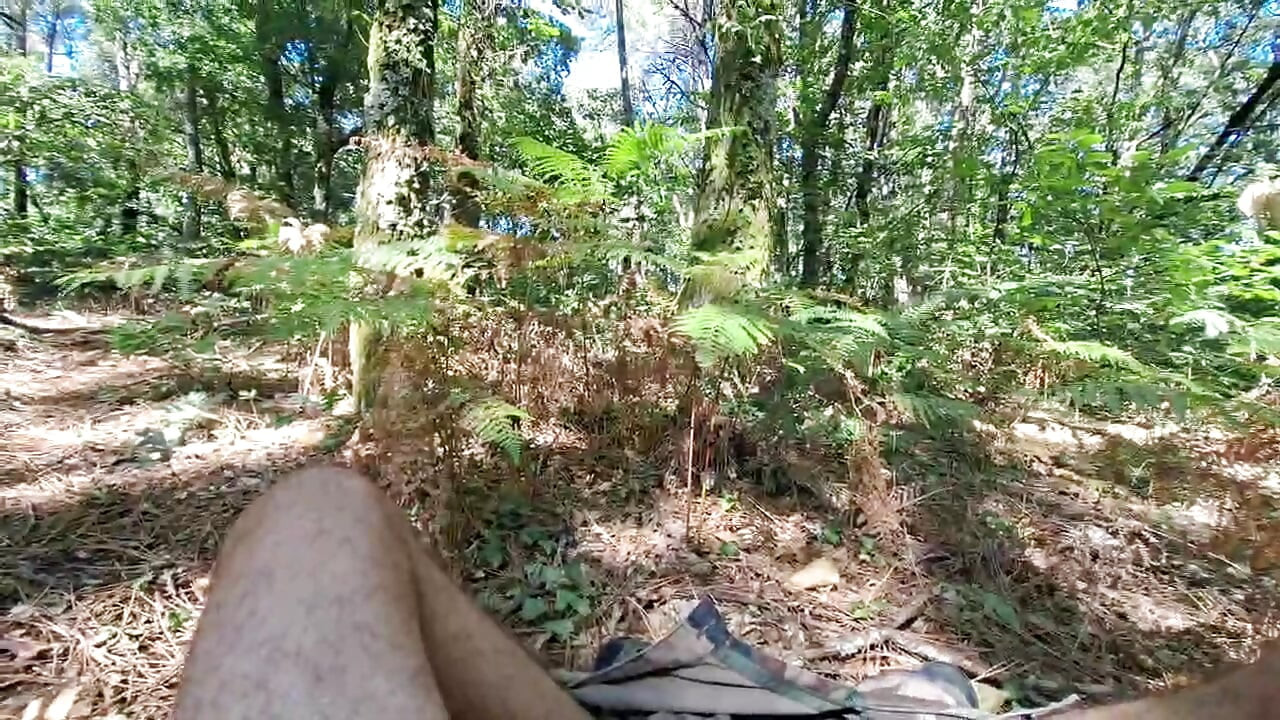 An hour of jerking in the middle of the forest, remi06cam4