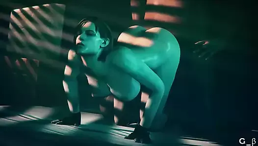 Femshep Bent Over and Fucked