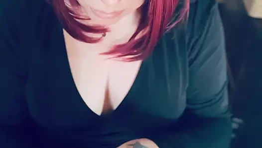 This gorgeous Secretary, Tina Snua,  Smokes A Cigarette For You With Lots Of Tricks