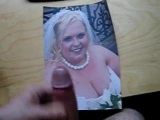 Hardguy3 cums on my wifes picture