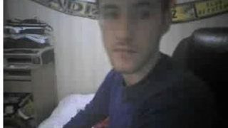 Straight guys feet on webcam #354