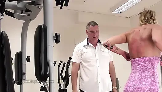 Cora bare back punishment