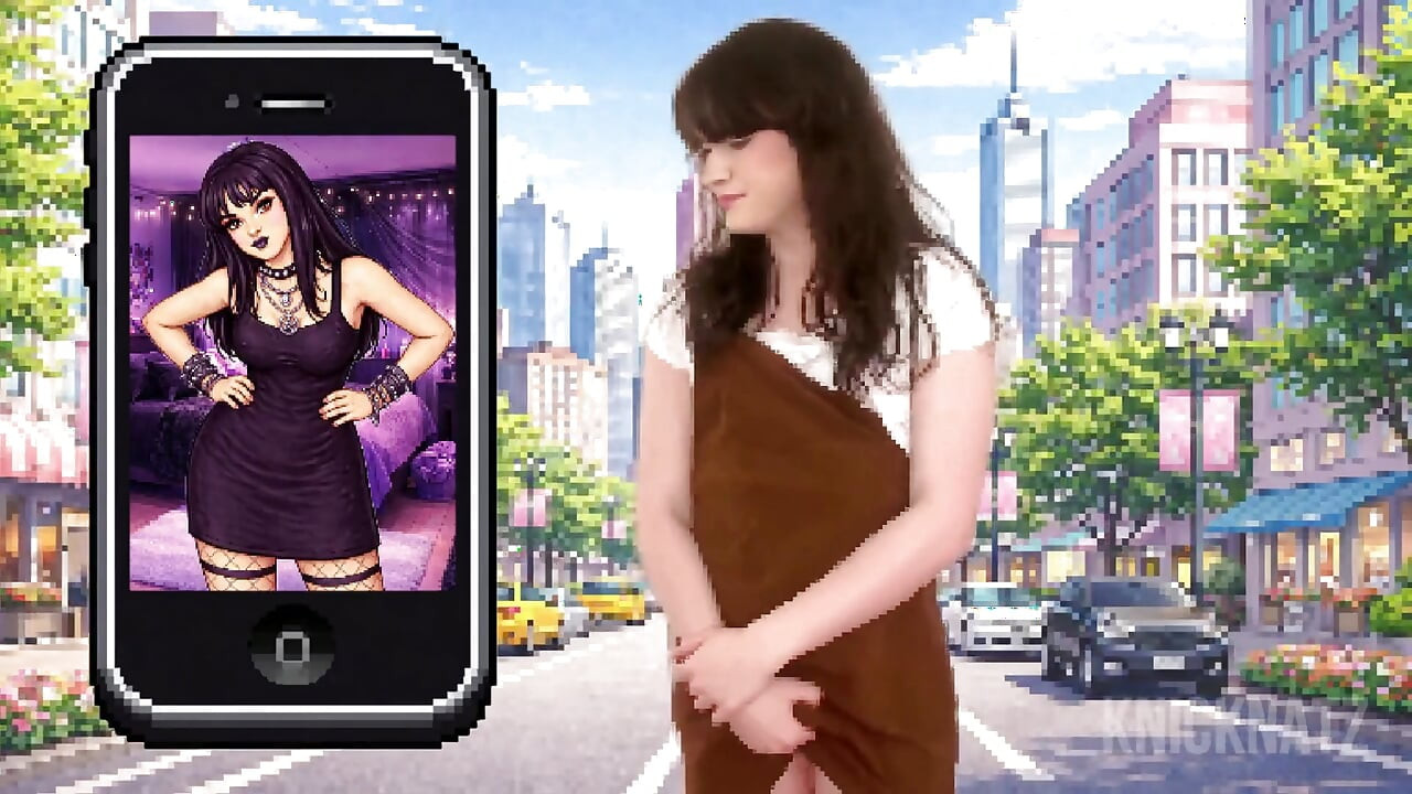 Encontro com menina gótica em Sissy City