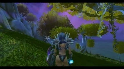Warcraft : Keyla and her elves friends.