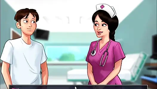 Summertime saga - Johannes got Jenny pregnant.