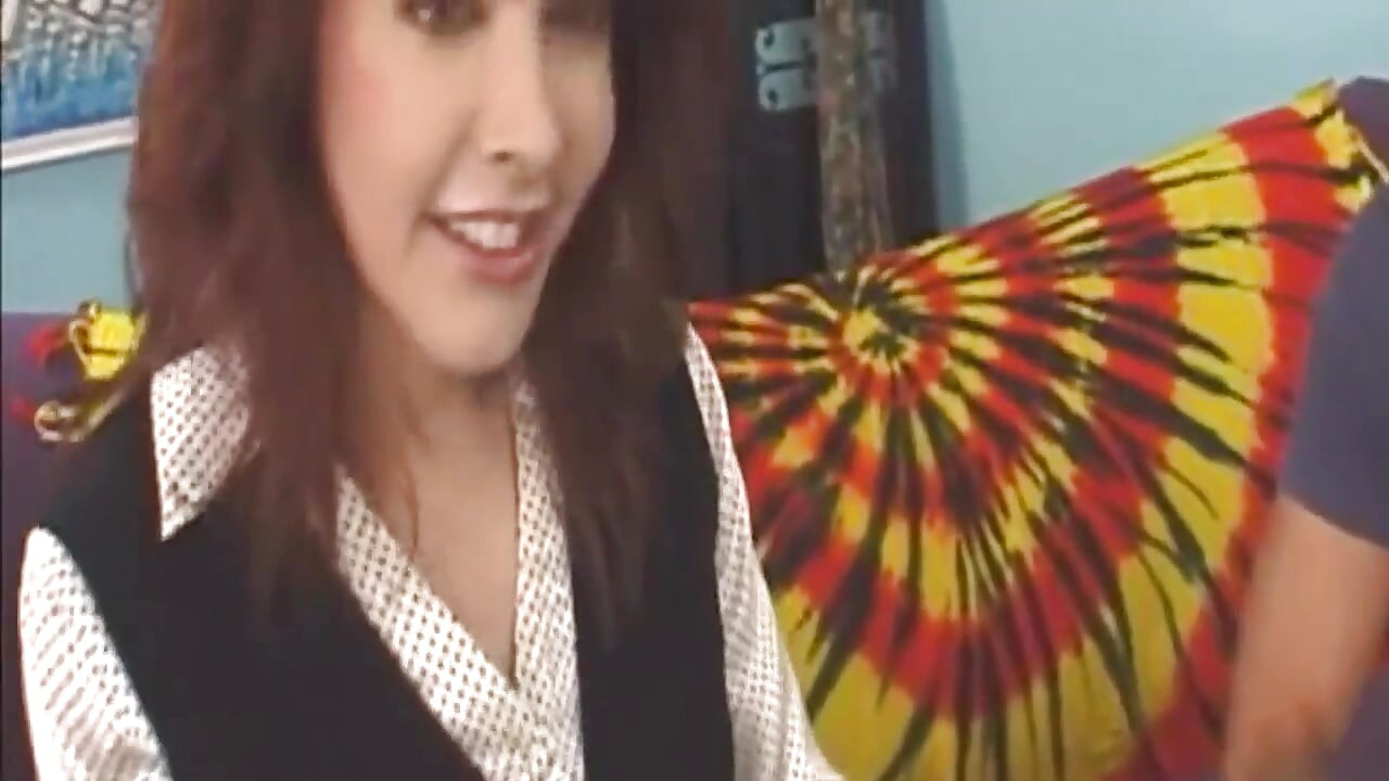 Mature Brunette Devours Throbbing BBC in Sloppy Deepthroat Session