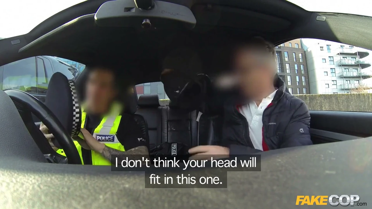 Fake Cop - POV Threesome with a Couple of Lesbians