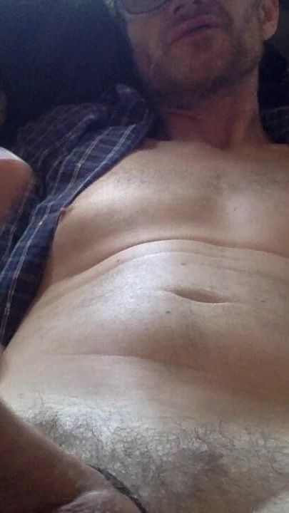 Hung Straight Dad Hooked on Gay Pussy Talks Dirty and milks his huge cock