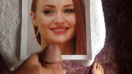 Sophie Turner - Cum Tribute 2