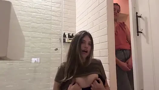 Playing at becoming a lesbian with my best friend's friend