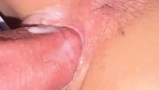 Wont Let Him Pull Out - I Ride Him Until He Fills My Tight 18 Pussy With CUM