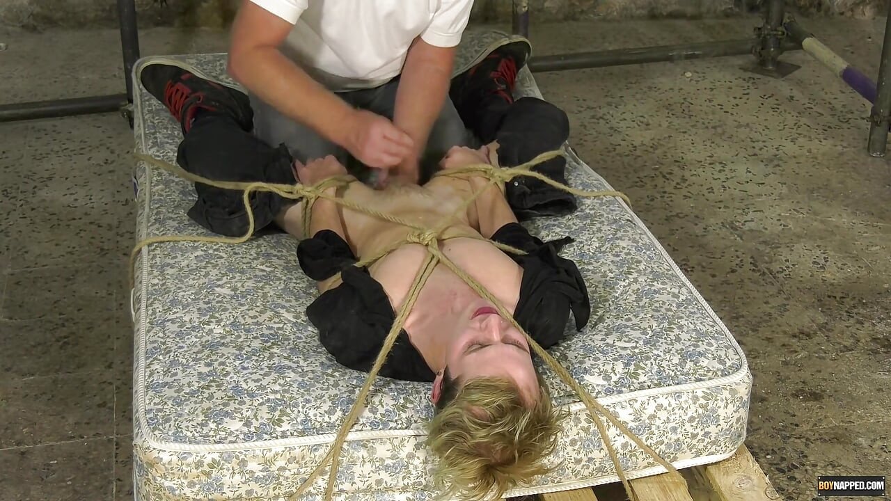 Stealing His Twink Boy Cum