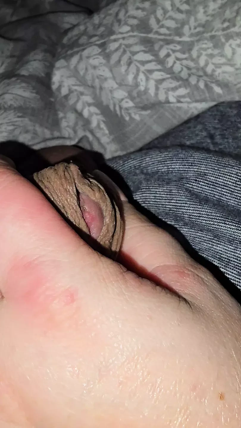 Step mom hand pulled out step son dick without his permission