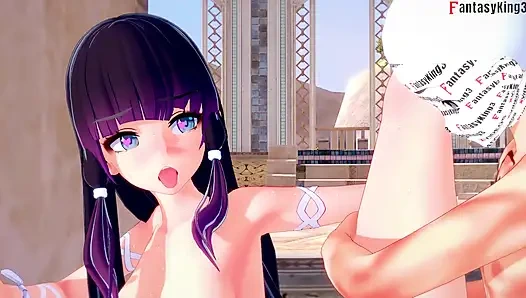 Columbina oral seks - Genshin Impact