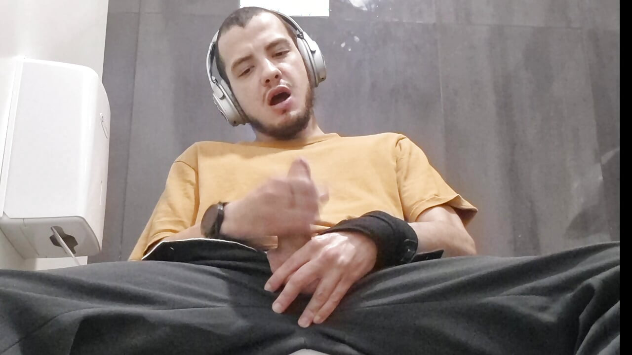 Quick Break at the Office Toilet