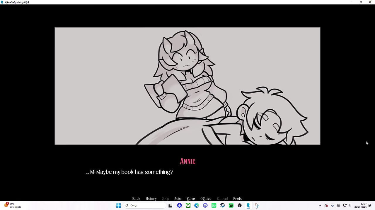 Maeve - jogo da academia parte 1