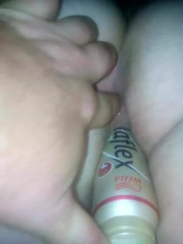 Having fun with my wife