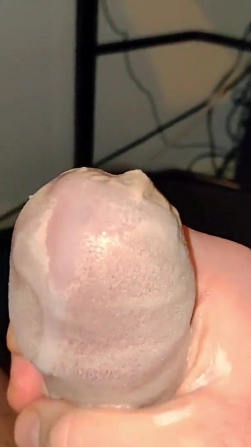 Edge and Cum In Pantyhose Stocking - SlugsOfCumGuy | Clip 2