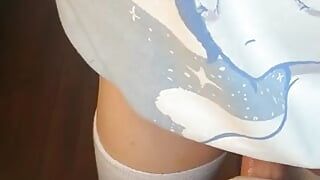 Cute Femboy Bunny Masturbates Hotly