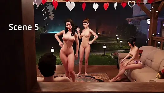 Buka Kunci Semua Adegan Seks Ashley - Permainan Pesta Rumah