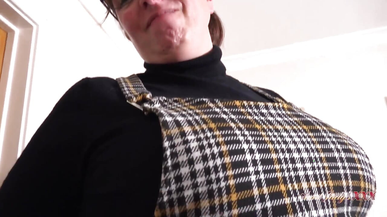 AuntJudysXXX - Your 48yo Busty MILF Boss Ruby Cattrall Sucks Your Cock at the Office
