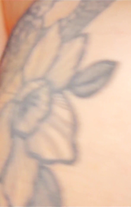 Close-up of hairy butt during my pregnancy