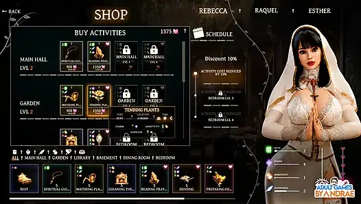 Sisters in Sin Gameplay Part 5 - Lust Gets Closer to Esther