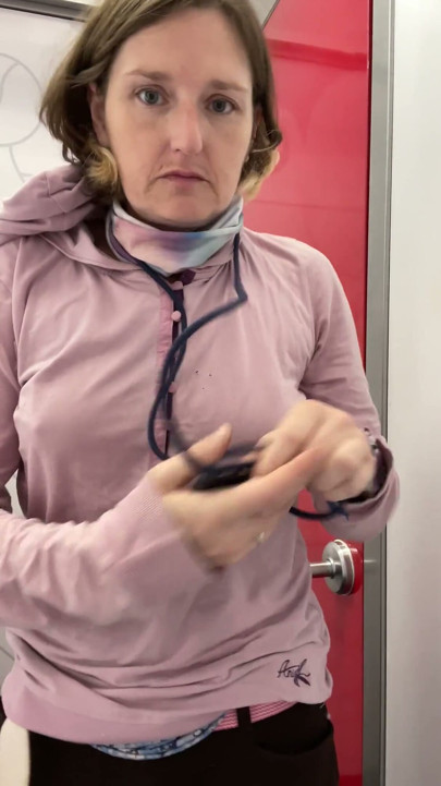 Starting to Strip on a Birthday Shopping Trip- Filming Fail