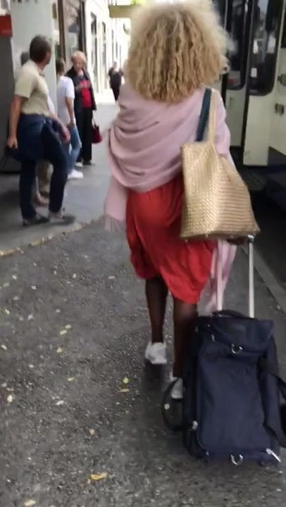 Black ass on the street